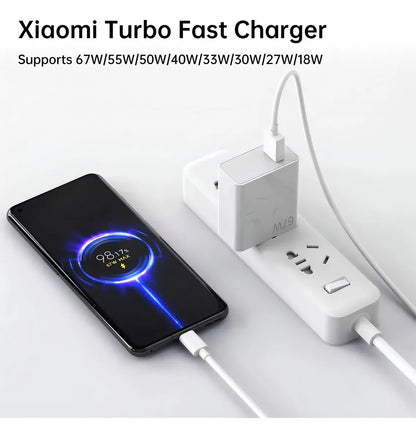 Cargador Xiaomi 67W con Cable